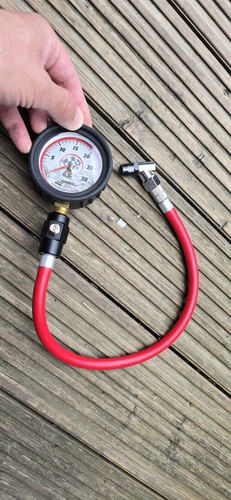 Karting tyre pressure gauge - karting,