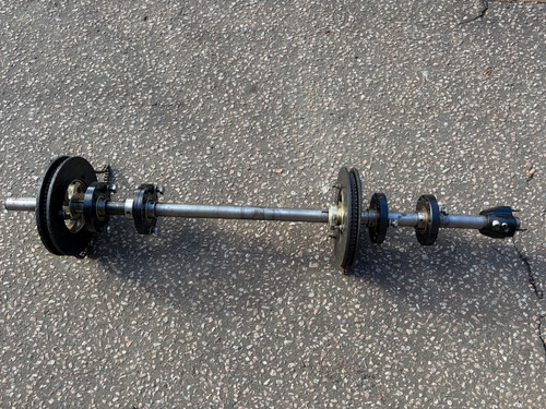 Pro kart axle used 30mm - axle,
