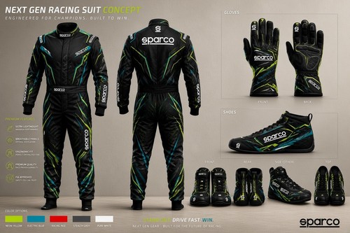 Kart racing overall - go,