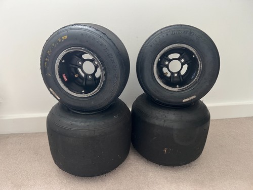 Dunlop slick tyres - slick, on